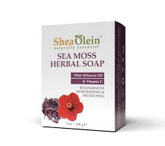 Sea Moss Herbal Soap with Hibiscus Oil & Vitamin C