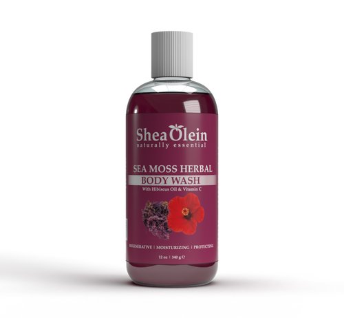 Sea Moss Herbal Body Wash with Hibiscus Oil & Vitamin C